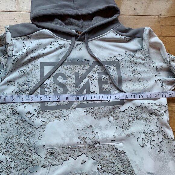 SHE Outdoor Women’s Large Tundra Camo Hoodie – Fleece Lined Hunting Pullover - Picture 5 of 8